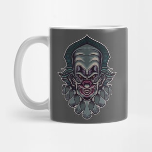 The angry clown head Mug